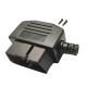 Automotive OBD2 Plug Adapter Practical with Gold Plated Male Plug
