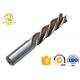 Spiral Rounded Edge End Mill Non - Uniform U Groove Design Smooth Chip Removal