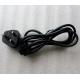 Laptop Power Cables UK 3pin For Dell With cable Clamp