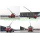 Loading Cargoes Truck Mounted Boom Crane , Stiff And Telescopic Knuckle Boom Crane