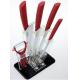 Fashion Shape Red Acrylic Knife Block With Quick Delivery