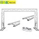 Aluminum Conical LED Lighting Sound Truss System for Stage/Exhibition Main Tube 50*2mm