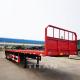 heavy duty 20 foot 40 foot flatbed trailer cargo trailer manufacturers 3 axle flatbed trailers front wall flatbed