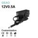 12V 0.5A Wall Mount Power Adapters For Hot Selling  DVD Water Pump Heated Blanket Neon Flex