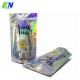 FDA Certified Holographic Mylar Stand Pouch Snack Bags Reusable Zip Lock Bags