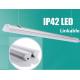 High Bright Linear Suspension Lighting 40w 2835smd Linkable