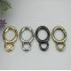 Nickel Plated 20MM Metal Trigger Snap Clip Spring Gate O Ring For Bag Accessories