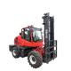 Rough Terrian / Off Road Forklift Truck 3.5 Ton Short Axis Support EPA4, EuroV