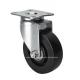 2mm Thickness Plate Swivel Edl Mini 2.5 35kg PU Caster 26125-66 for Material Handling