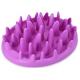 Slow Down Eating Personalized Plastic Dog Bowls , Food Grade Silicone Cute Pet Bowls