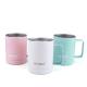 14 oz Double Wall Stainless Steel Vacuum Insulated Sip Through Lid Multiple Colors BPA Free