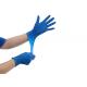 Safe Disposable Protective Gloves Medical Nitrile Surgical Gloves Blue Color