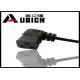 Customized Electric 3 Pin Right Angle Plug Power Cord U. S. & Canada Standard