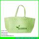 LUDA green color pp strap hand plaited beach totes cheap straw bags