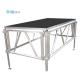 Black and Customized Adjustable Legs Outdoor Assemble Event Stage with Performance