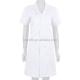 65% 35% Polyester Cotton Good And Comfortable Medical Scrubs Hospital Nurse Uniforms with Short Sleeve 3-pockets lab coat