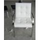 Customized Modern White Leather Casual Leisure Lounge Chair / Armchair 