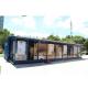 40HC Expandable Prefabricated Shipping Container Exhibition For Show