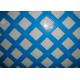 White Square Perforated Mesh Sheet with PVC Coating