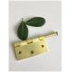 Matt Brass Plated Antique Brass Hinges South American Type For Wooden Type