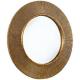 Round Oval sunburst Gold Wall Mirror For Bathroom Decorative