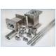 Anti Corrosion Double Screw Plastic Extruders Machine Components For Puffed Food