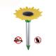 Artificial flower solar ultrasonic mice repeller sonic wave durable anti snake device