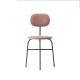 Hot selling Iron metal frame Round backrest Dining Chair for wedding hotel restaurant cafe kitchen
