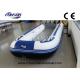 Professional Hypalon Hard Bottom Foldable Inflatable Boat 8 Person