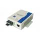 Plug And Play Ethernet Media Converter Iron Shell FCC Certificated