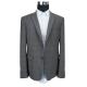 Gentleman Gray Slim Fit Blazer / Business Blazer Anti Shrink Breathable