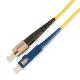 FC To SC Fiber Optic Patch Cord G657A2 Type 2 Meter Length OEM Customized