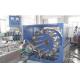 PVC Fiber Enhancing Soft Pipe Extrusion Equipment / Gridding Pipe Making Machine