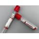 Disposable Red Vacuum Blood Collection Container 5ml Biochemical Test Tubes