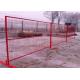 Decorative galvanized wire mesh fence panels for playground with square pipe