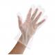 TPE Biodegradable Disposable Gloves , Stretchable Disposable Cooking Gloves 