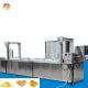 200-300kg Capacity Stainless Steel Belt Conveyor Automatic French Fries Machine for Frying