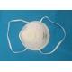 FFP1 Disposable Earloop Face Mask , Breathing Disposable Respirator Mask With Exhalation Valve