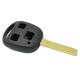 Toyota Inner Milling 3-button Remote Key Casing Durable and Long-Lasting