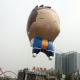 custom made promotional inflatable parade helium sky cartoon balloon