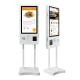 32 Restaurant Self Service Checkout Kiosk With Aluminum Case