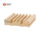 Solid Wood QRD Acoustic Diffuser Panels PU Painting Finish Natural Wood Color