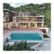 Custom Lucite Acrylic Fiberglass Frp Rooftop Endless Container Piscina Swimming Pools