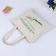 Recyclable cheap promotion blank natural tote bag cotton canvas tote bag