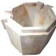 45% Al2O3 Content Steel Casting Funnel Azs Bricks Refractory Fire Brick ISO9001 Certified