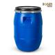 Durable Plastic Chemical Barrel 60L Round Bucket With Iron Ring