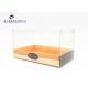 Clear PVC / PET Cover Custom Plastic Box Packaging Light Weignt Display Paper Tray