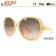Lady   fashion  sunglasses made of plastic, 100% UV Protection Lenses