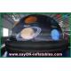 210 D Oxford Cloth And Projection Inflatable Planetarium Dome Black Color