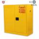 1.2mm Cold Rolled Steel Hazardous Chemical Storage Cabinet / Industrial Steel Cabinets 30 Gallon